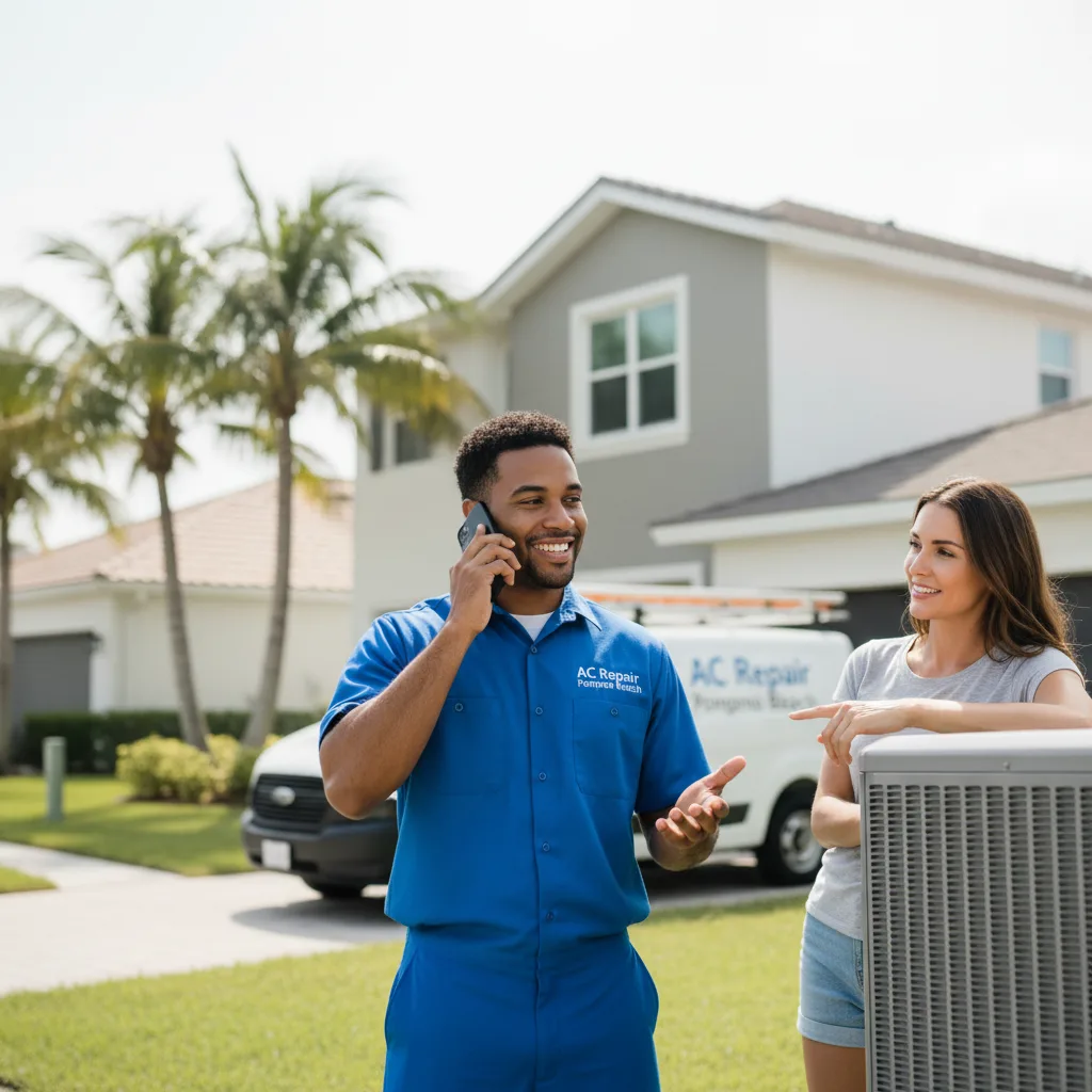 AC Repair Pompano Beach customer support in Vancouver